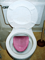 auto toilet GIF