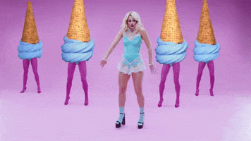 Ice Cream Dancing GIF by Eurovision Song Contest