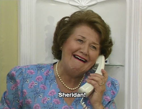 Hyacinth-Bucket-talking-to-Sheridan-on-her-white-slimline-with-automatic-redial.jpg